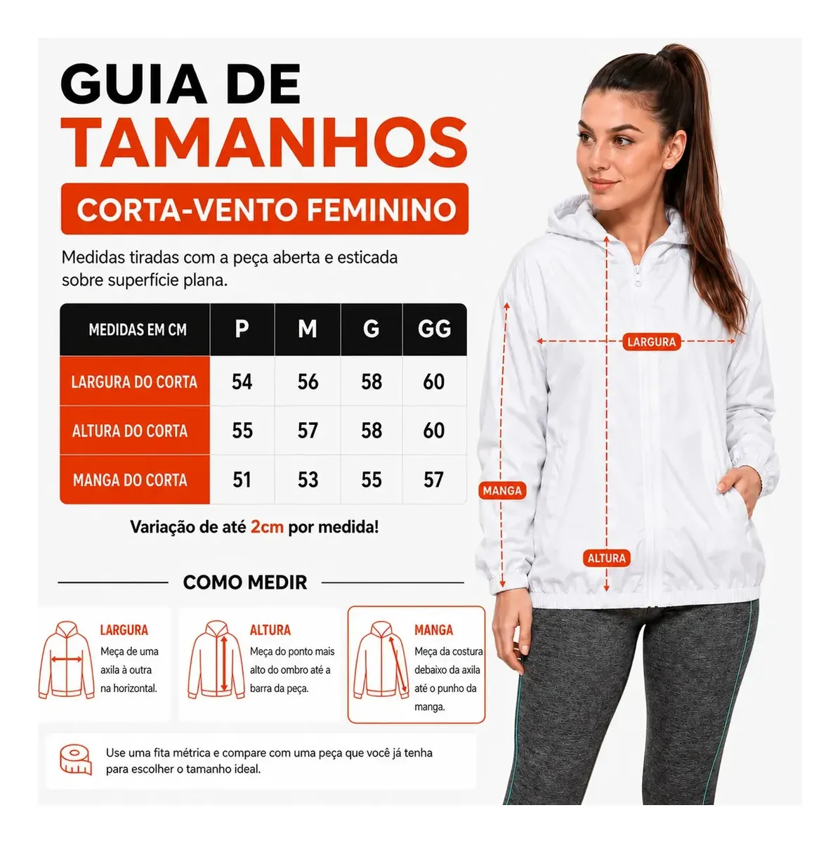 Jaqueta Feminina Iz Corta Vento Ultra Leve Com Capuz - Imagem 2